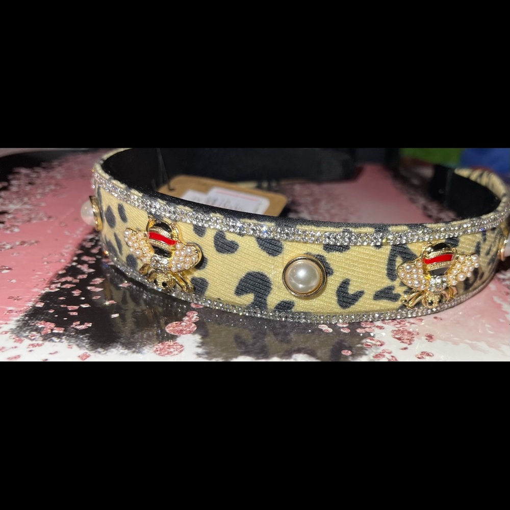 Animal print headband